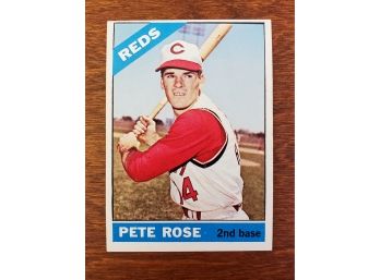 1966 Topps #30 Pete Rose Baseball Card - Great Card