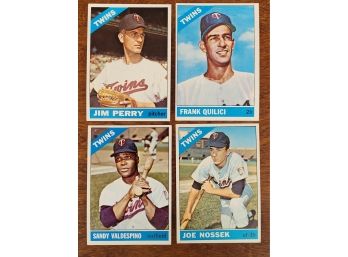 1966 Topps Minnesota Twins  Baseball Cards Lot 3