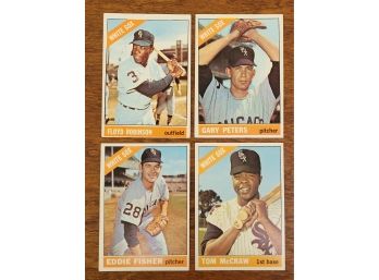 1966 Topps Chicago  White Sox Baseball Cards Lot 3