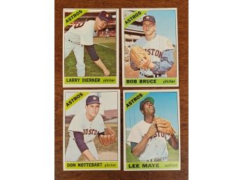 1966 Topps Houston Astros  Baseball Cards Lot 6