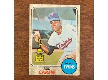 1968 Topps #80 Rod Carew Baseball Card