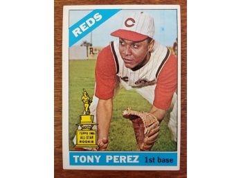 1966 Topps #72 Tony Perez Baseball Card