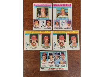 1976/1977 Topps Assorted Baseball Cards