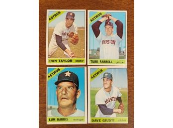 1966 Topps Houston Astros  Baseball Cards Lot 5