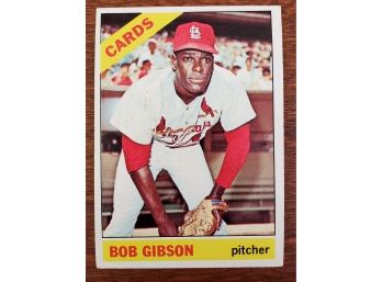 1966 Topps #320 Bob Gibson Baseball Card