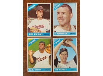 1966 Topps Minnesota Twins  Baseball Cards Lot 5