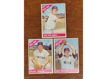 1966 Topps Boston Red Sox  Baseball Cards Lot 1