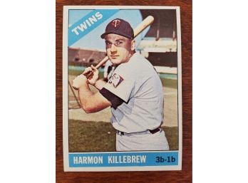 1966 Topps #120 Harmon Killebrew Baseball Card