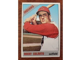 1966 Topps #150 Rocky Colavito Baseball Card