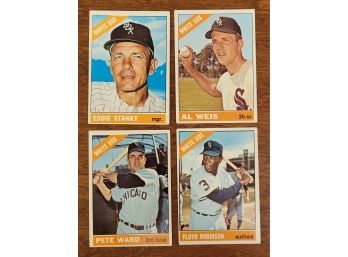 1966 Topps  Chicago White Sox Baseball Cards Lot 2