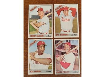 1966 Topps Philadelphia Phillies  Baseball Cards Lot 1