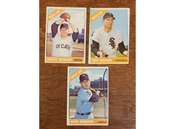 1966 Topps Chicago  White Sox Baseball Cards Lot 1