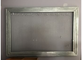 Large Frame For Holding Jewelry