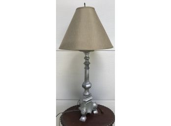 Brush Nickle Color Lamp