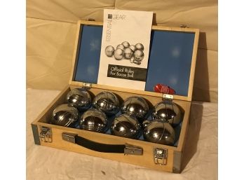 Bocce Ball Set In Box
