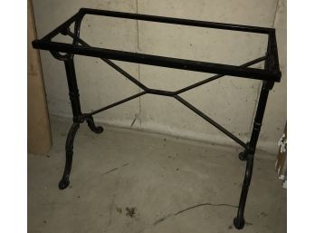 Wrought Iron Table- Needs Glass