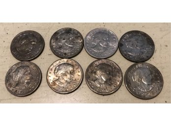 Eight Susan B Anthony Coins