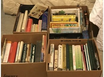 Four Boxes Of Miscellaneous Books