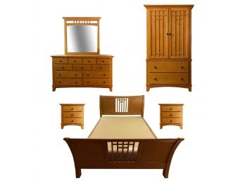 Light Wood Bedroom Set