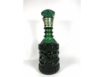 Jim Beam Green Glass Decanter