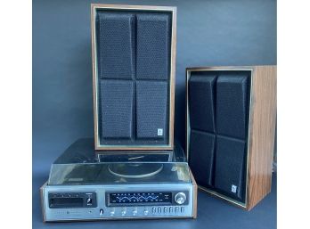 A Vintage GE Stereo System