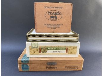 Wood & Board Cigar Boxes