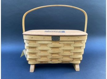 A Proctor & Gamble Ivory Soap Basket, Peterboro Basket Co.