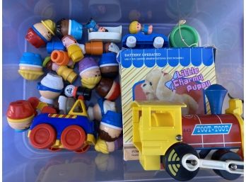 Vintage Toy Assortment Featuring Fisher-Price & Little Tikes