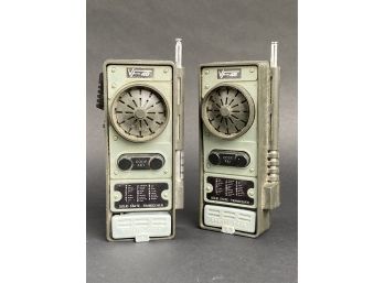 Vintage 1970s Walkie Talkies