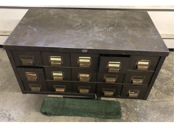 Fifteen Drawer Industrial Cabinet- Top