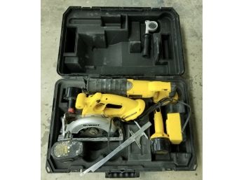DeWalt Tool Bundle-Circular Saw, Reciprocating Saw And Flashlight