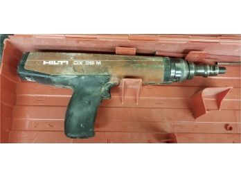 HILTI Dx 36 M With Case- Semi Automatic Powder Actuated Nail Gun