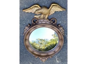 Vintage Syroco Convex Mirror