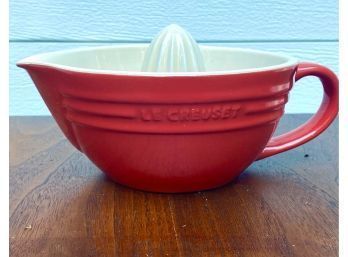 Vibrant LeCreuset Stoneware Juicer