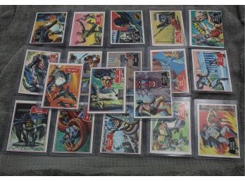 LOT OF 1966 BATMAN TRADING CARDS 18 CARDS