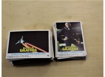 1978 BATTLESTAR GALACTICA TRADING CARD SET 1-132