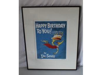 Dr Seuss Happy Birthday Limited Edition Print