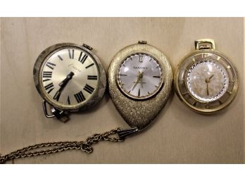 PENDANT AND POCKET WATCHES