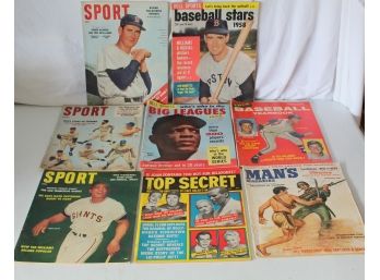 1950s Sports Magazines Ted Williams