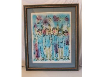 Vintage Artist Signed Limited Print