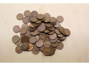 100 WHEAT PENNIES