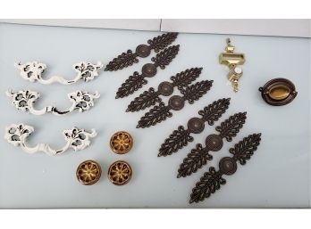 Group Of Various Knobs And Handles