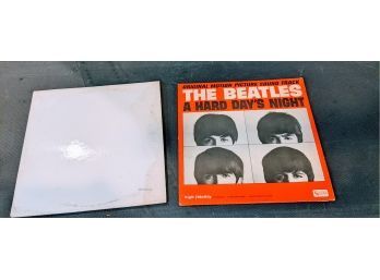 White Album And Poster By Capital Records USA