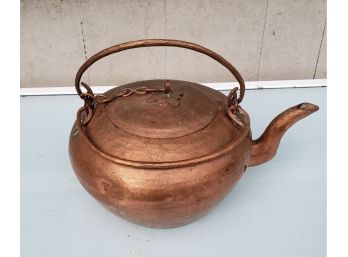 Vintage Copper Tea Pot