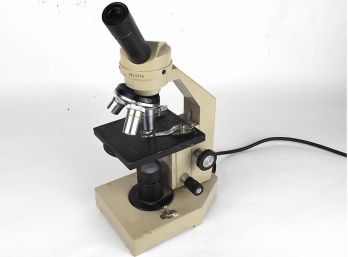 Vintage Student Laboratory Microscope