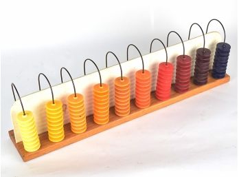 Fabulous Mid Century Modern Abacus/Counter