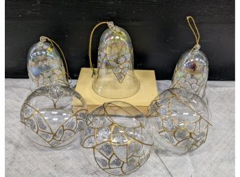 Bells And Balls Beautifully Designed Glass Xmas Ornaments