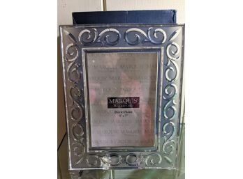 Waterford Marquis Crystal Picture Frame In Original Box