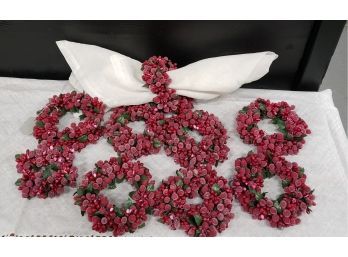 9 Holly Berry Napkin Rings For The Holidays