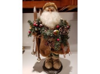 Fabulous Mark Roberts Rustic Santa Figure